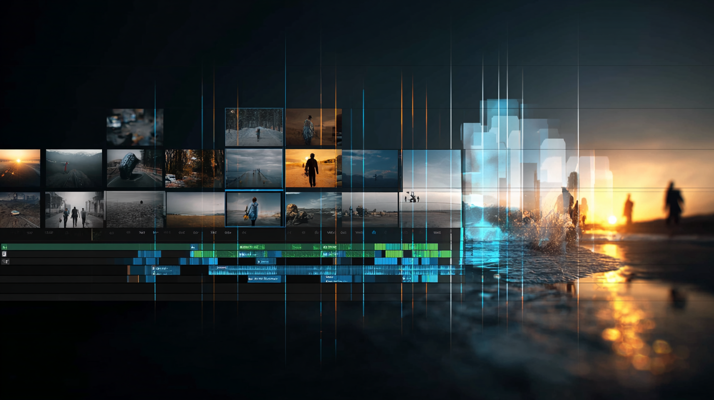Segmented video analysis timeline